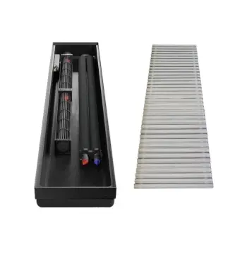 Конвектор ТС80-2000/200-LUX-2wbr (с решеткой)
