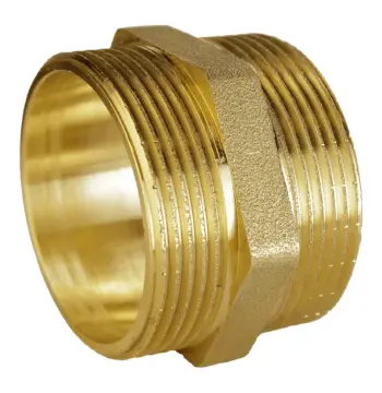 Ниппель 1 1/2″НН латунный А0535А