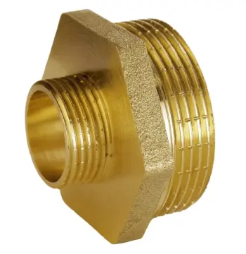 Ниппель редукционный 2″х 1″НН латунный А0543А