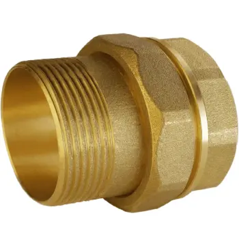 Угон американка прямая 1 1/4″ВН латунная Б0841А