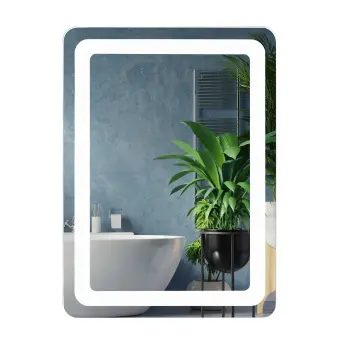 Зеркало UNIO MRR-04 SQR-RA 600 x 800 mm LED FL