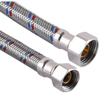 Шланг нержавеющая сталь SOLOMON 3/8″х1/2″ ВВ 0,5м HS30