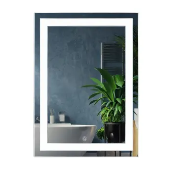Зеркало UNIO MRR-01 SQR-AA-S 600 x 800 mm LED FL с сенсором