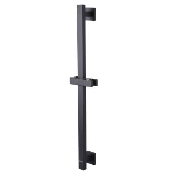 Душевая стойка GLOBVS-1108-BB, черная матовая без мыльницы, SUS304, L-650мм, в коробке