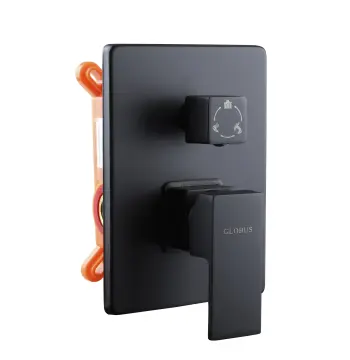 Смеситель для душа Globus Lux SMART GSM-305-BB встроенный, на три потребителя, без душ.набора,Черный