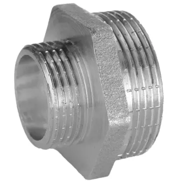 Ниппель редукционный 2″х 1 1/4″НН никелированный А0544А(нк)