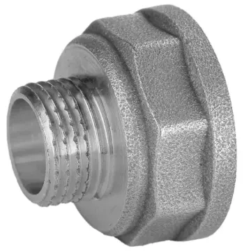 Переходник редукционный 2″х 1 1/4″ВН никелированный А0632А(нк)