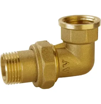 Угон американка угловая 3/4″ВН латунная Б0839А