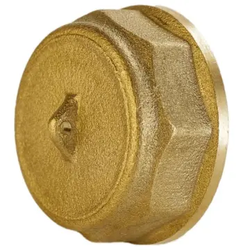 Заглушка 1 1/2″В латунная под пломбу А1011Ако