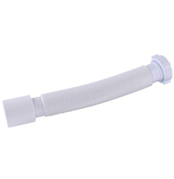 Трубка пластиковая гофрированная Г0852 40х50 L=800 мм гайка пластик SOLOPLAST