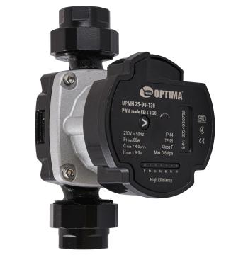 Насос циркуляционный энергосберегающий Optima PRIME UPMH 25-90AUTO 130мм + гайки
