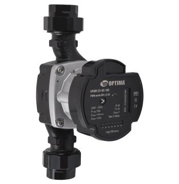 Насос циркуляционный энергосберегающий Optima PRIME UPMH 25-80AUTO 180мм + гайки