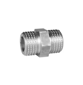 Ниппель 1/4″НН никелированный А0504А(нк)