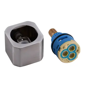 SC-SKU-200-Кран-Букса переключення з квадратною рукояткою. д/душ систем SUS, 3-х ходова